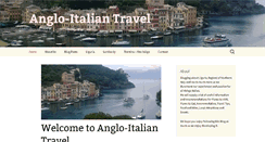 Desktop Screenshot of anglo-italiantravel.com