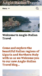 Mobile Screenshot of anglo-italiantravel.com